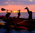 Hawaiian Style Outrigger Canoe Tours