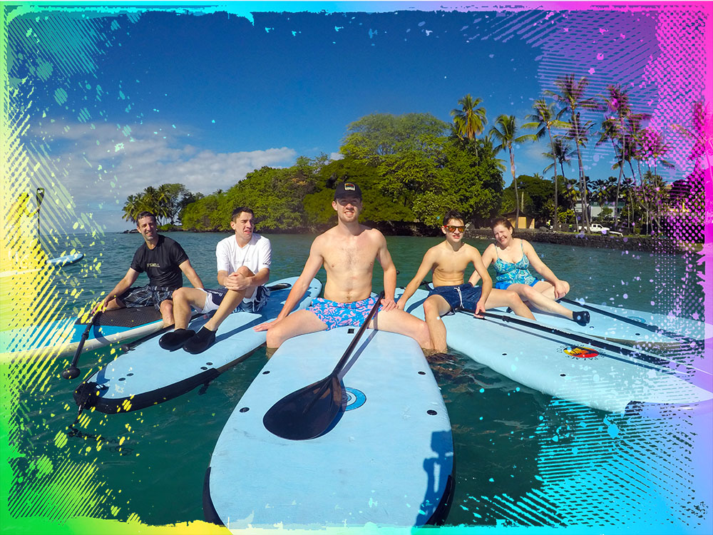 Stand Up Paddle Board Lessons in Kona Hawaii Learn to Surf Kona