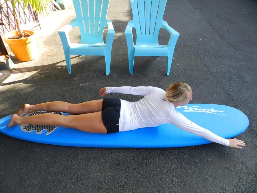 How To Correctly Paddle On A Surfboard Learn To Surf Kona